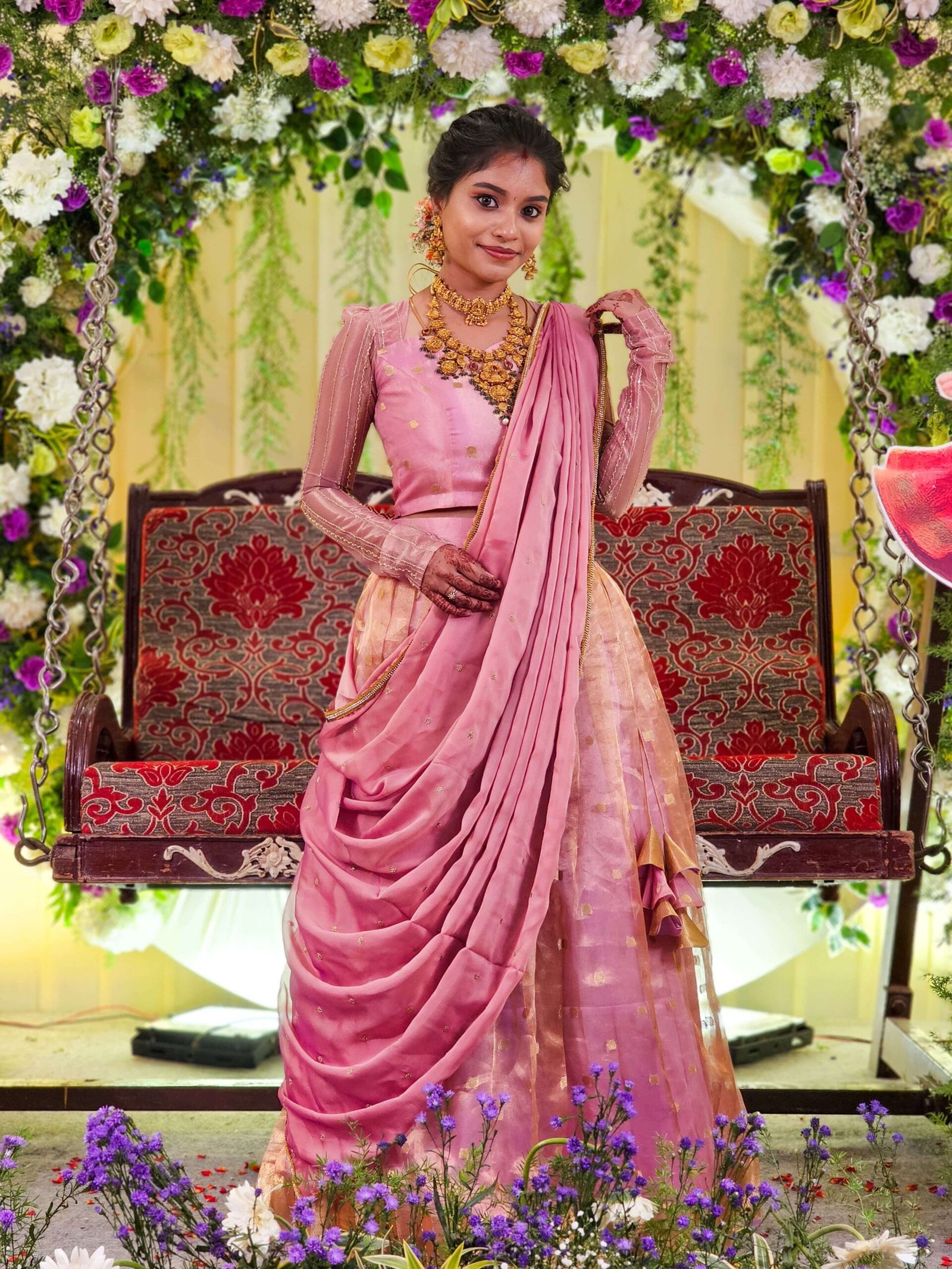 Bridal Pure Tissue Silk (Lehenga)