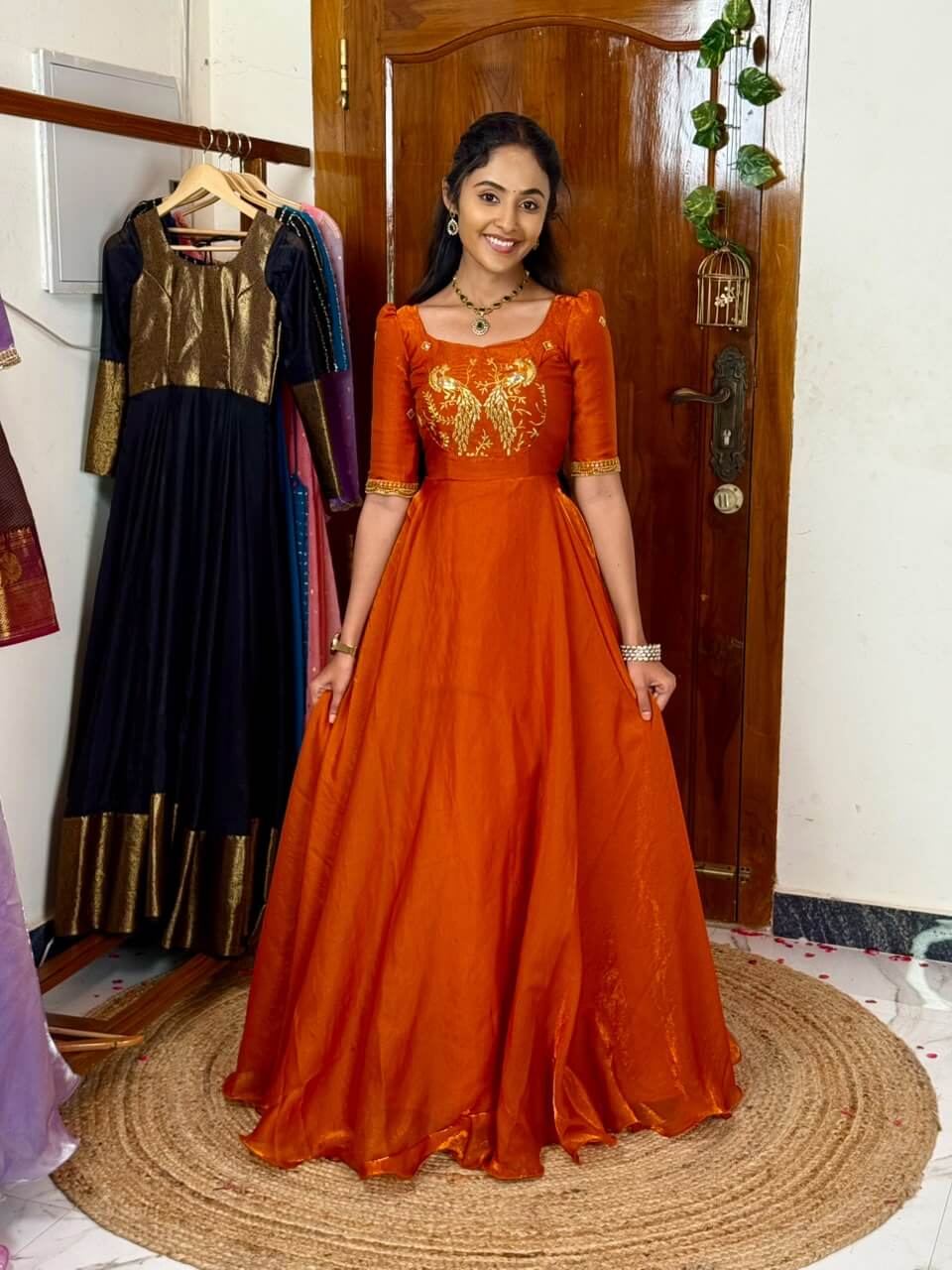 Mayili Rust orange