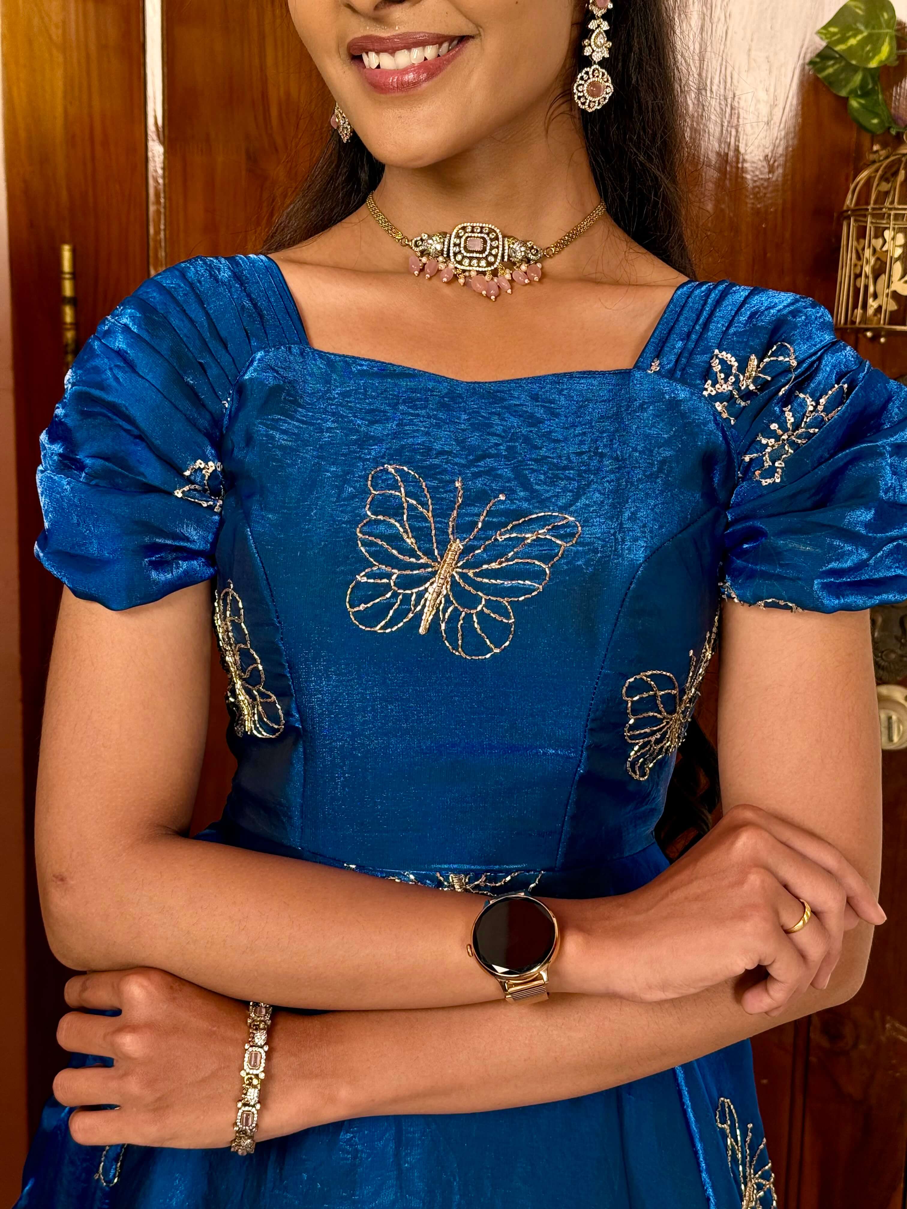 Butterfly blue