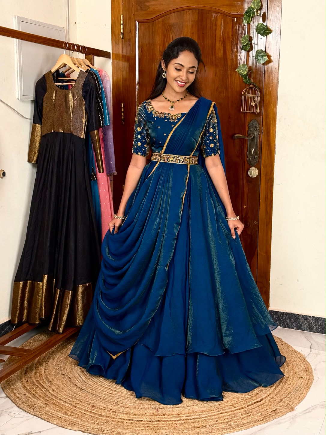 Peacock bliss Lehenga