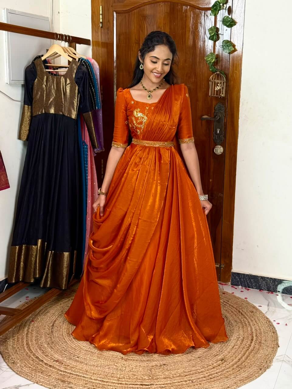 Mayili Rust orange