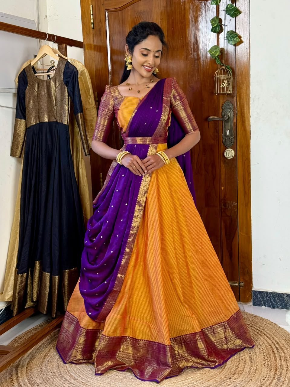 4 in 1 Dreamy layers Mustard and Purple