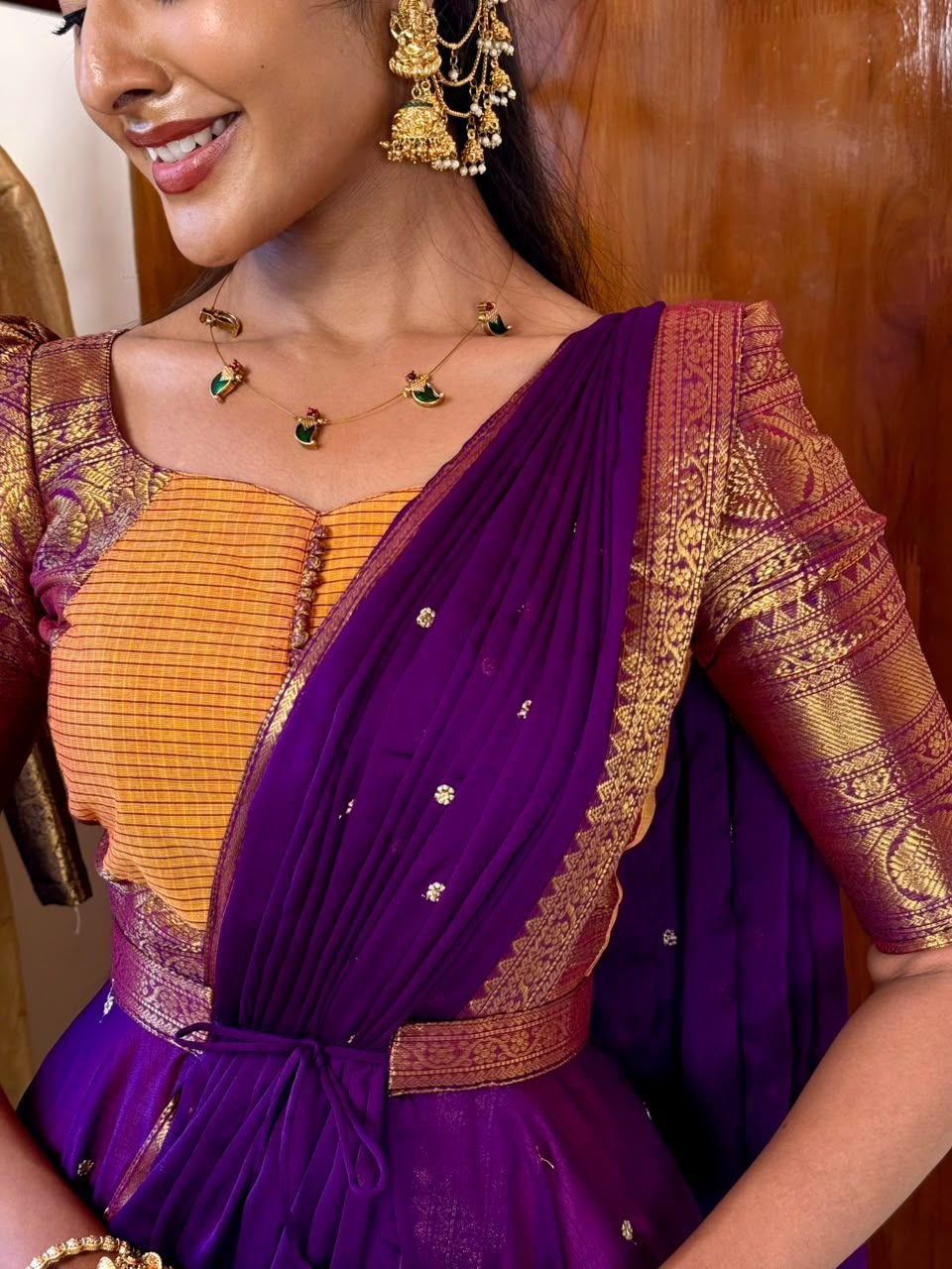 4 in 1 Dreamy layers Mustard and Purple