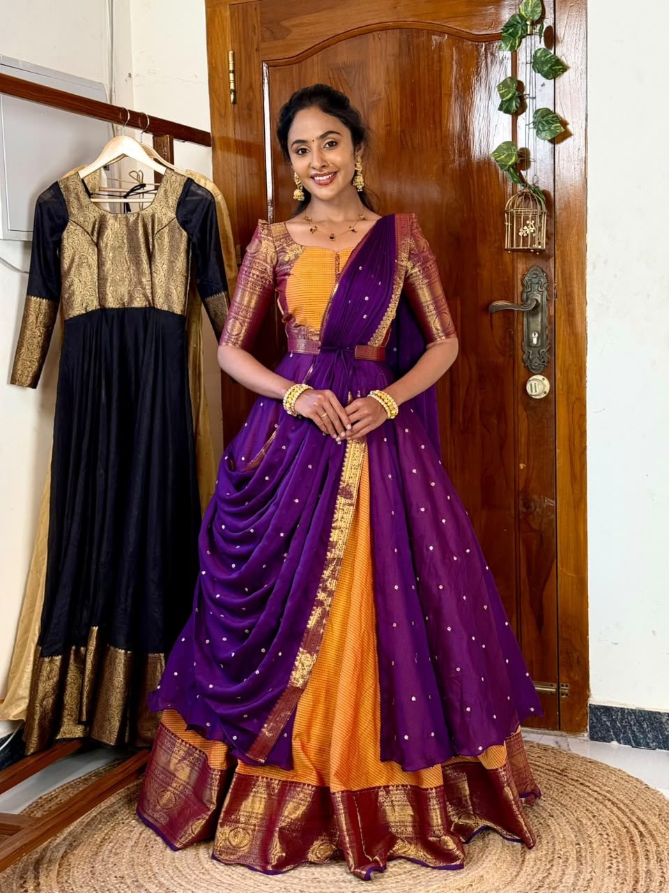 4 in 1 Dreamy layers Mustard and Purple