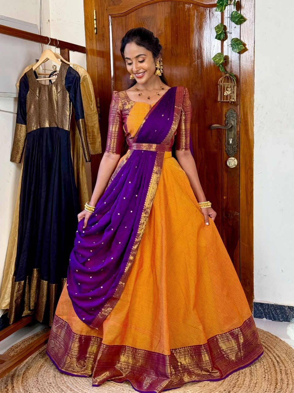 4 in 1 Dreamy layers Mustard and Purple