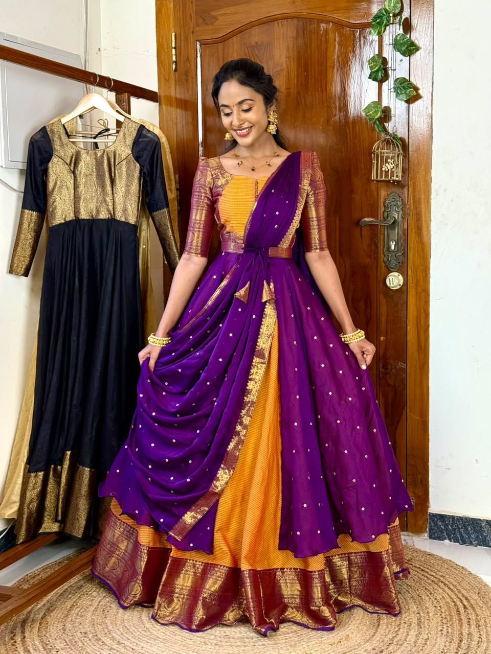 4 in 1 Dreamy layers Mustard and Purple