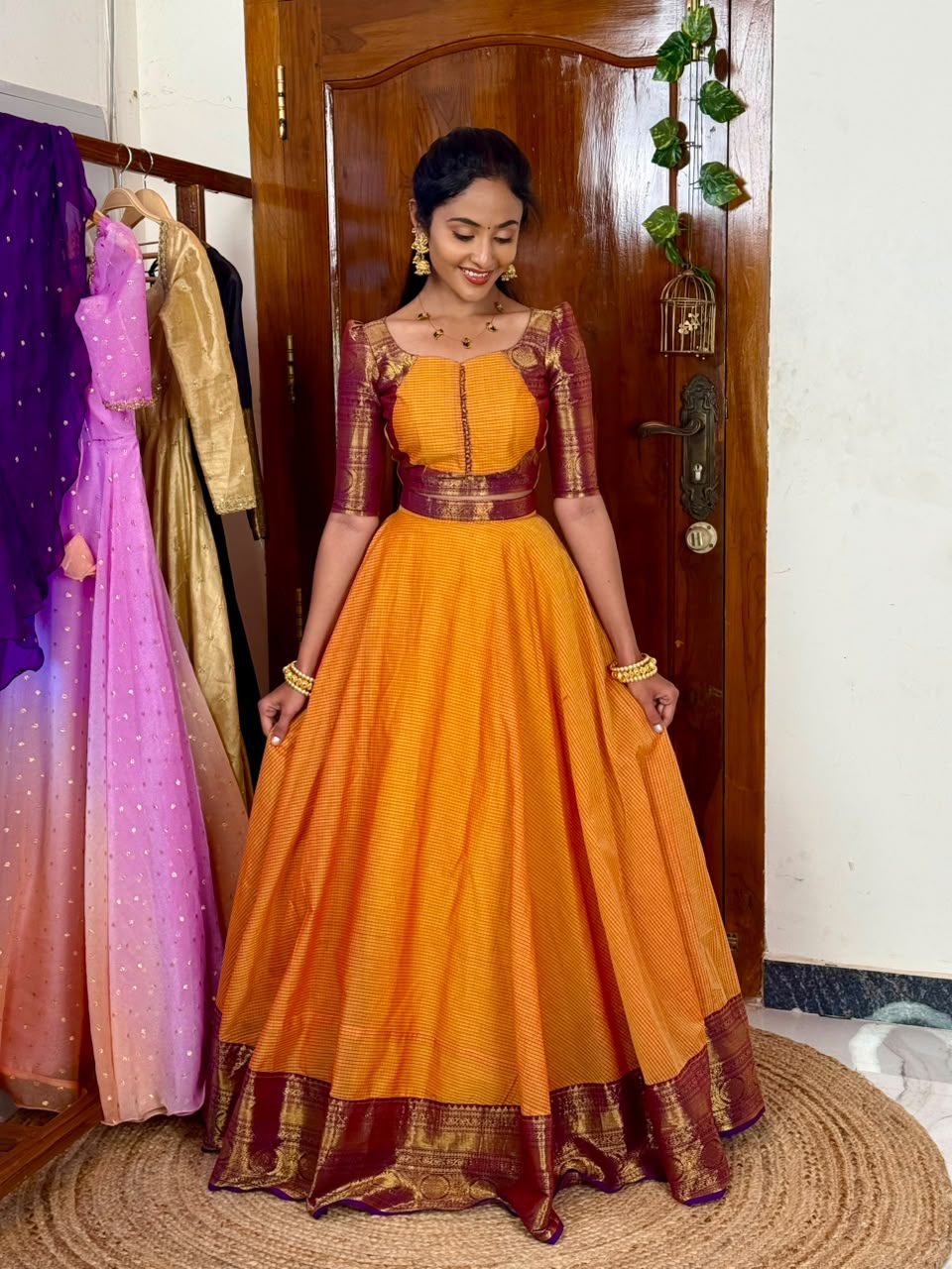 4 in 1 Dreamy layers Mustard and Purple
