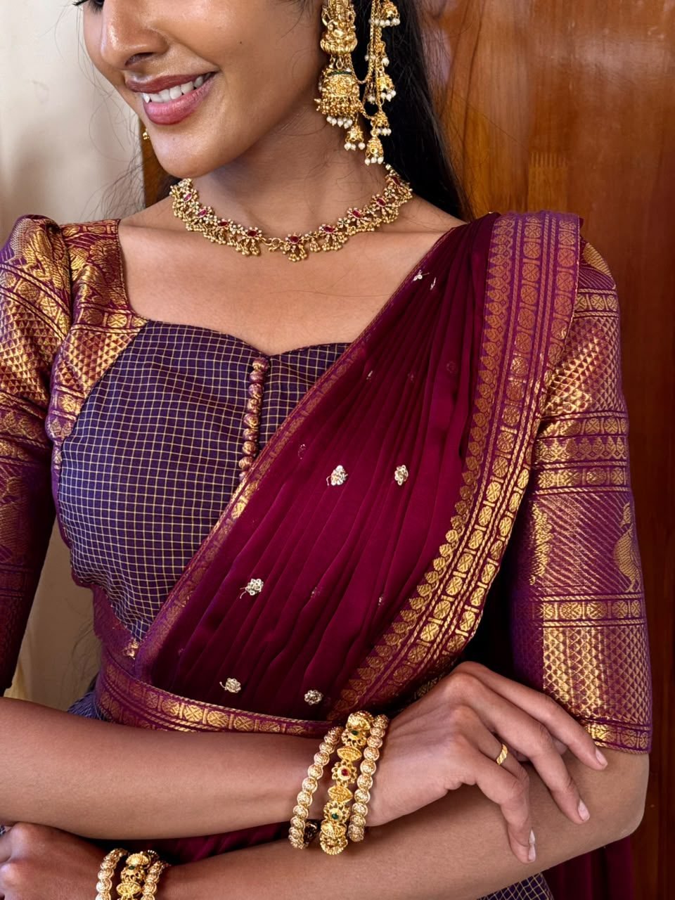 4 in 1 Dreamy layers Purple and Wine