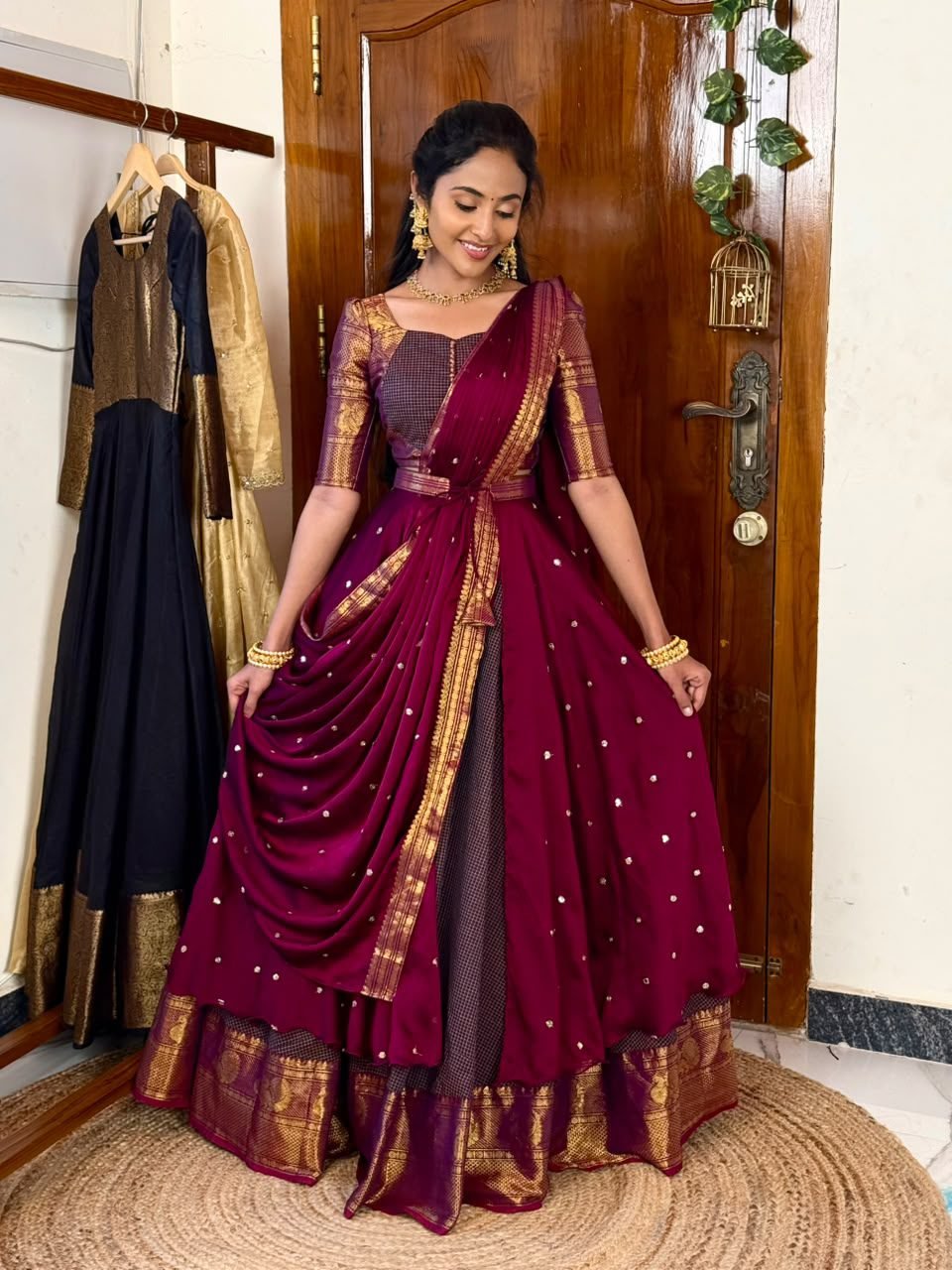 4 in 1 Dreamy layers Purple and Wine