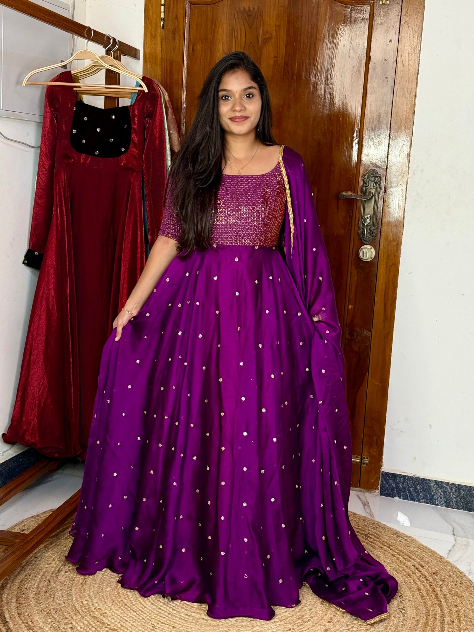 SHINE - Purple maxi