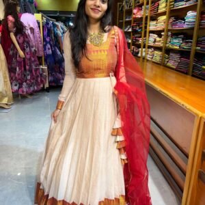 ZARI COTTON - Off white (Maxi)