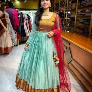 ZARI COTTON - Sea green (Maxi)