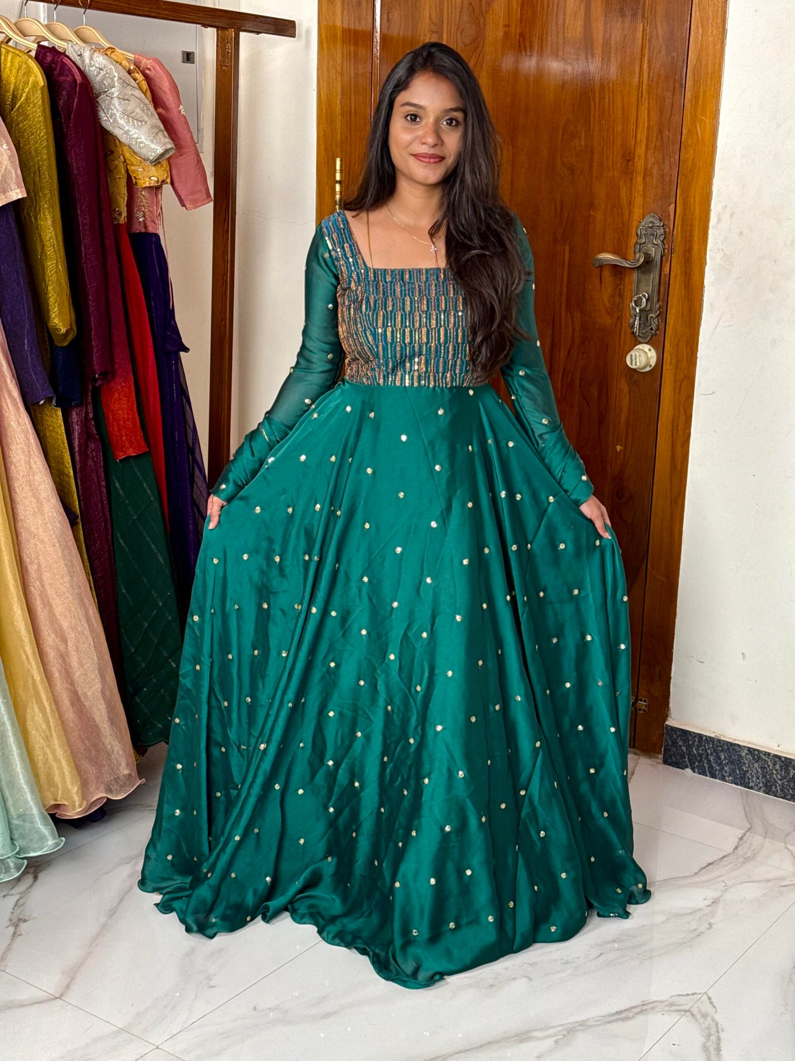 Dazzling - Peacock Green