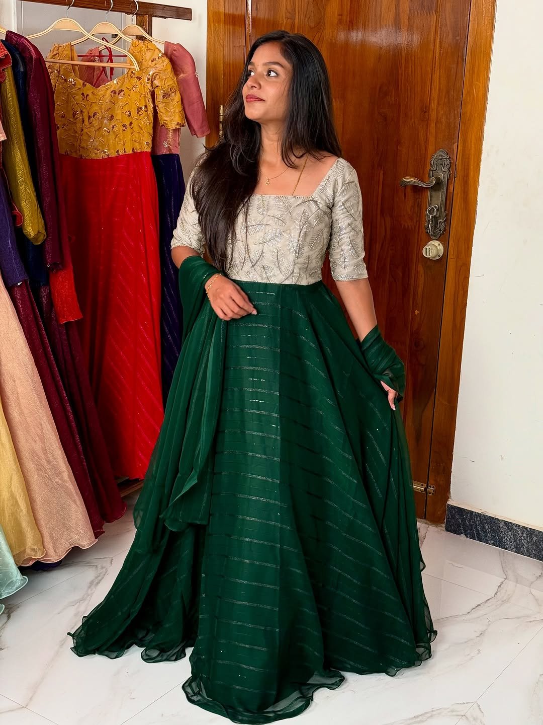 Butterfly - Grey And Green