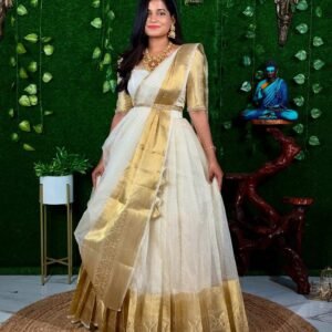 ONAM Halfsaree (Lehenga)