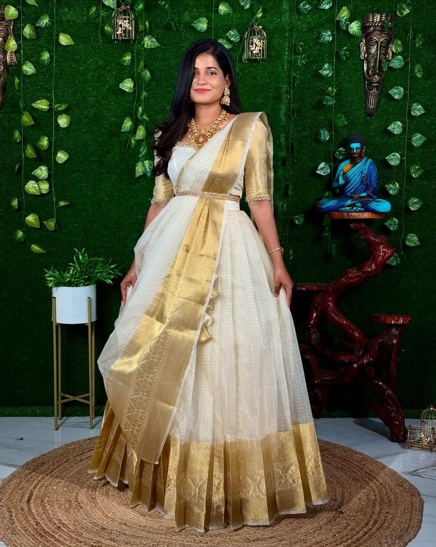 ONAM Halfsaree (Lehenga)