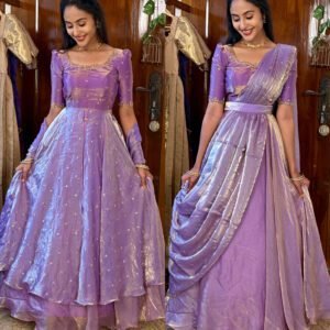 3 in 1 Lavender AIRA Lehenga SC019