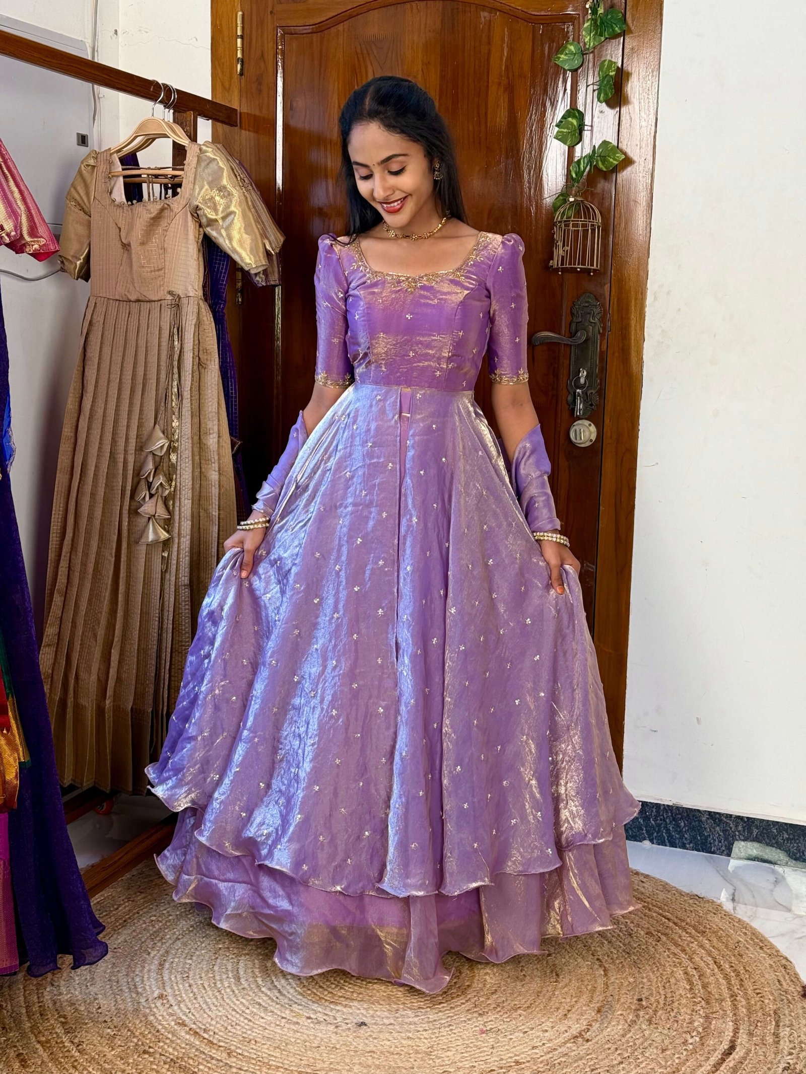 3 in 1 Lavender AIRA Lehenga SC019 - Image 7