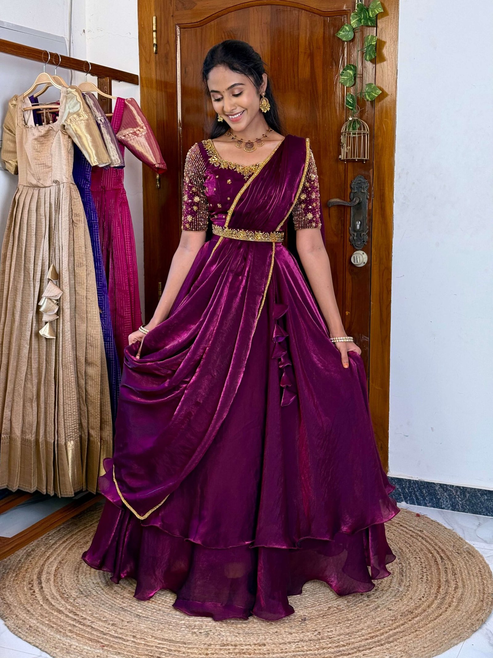 Purple bliss Lehenga - SC012