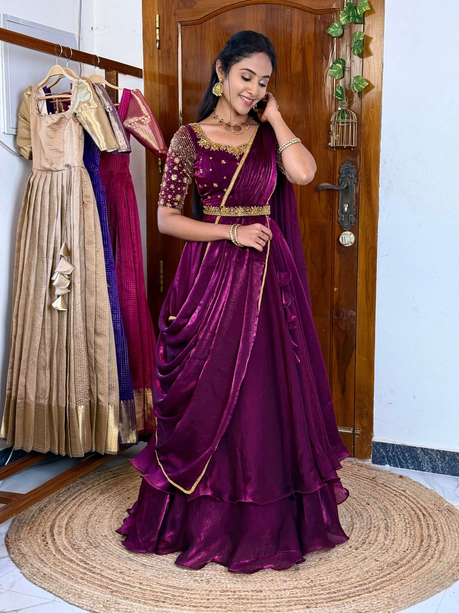 Purple bliss Lehenga - SC012 - Image 3