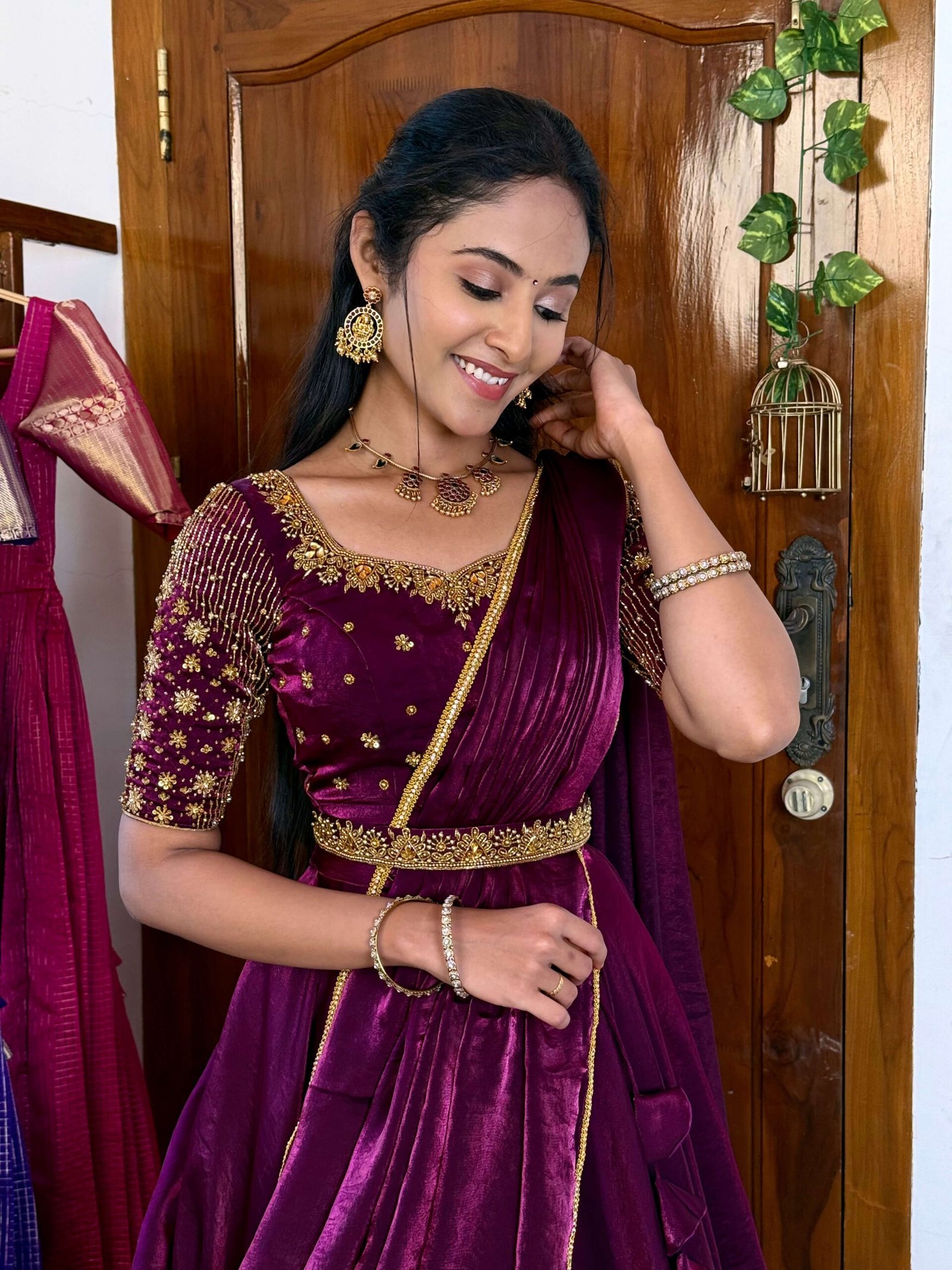 Purple bliss Lehenga - SC012 - Image 4