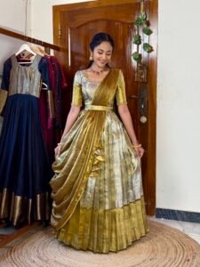 Madhuram hand worked lehenga set - SC058