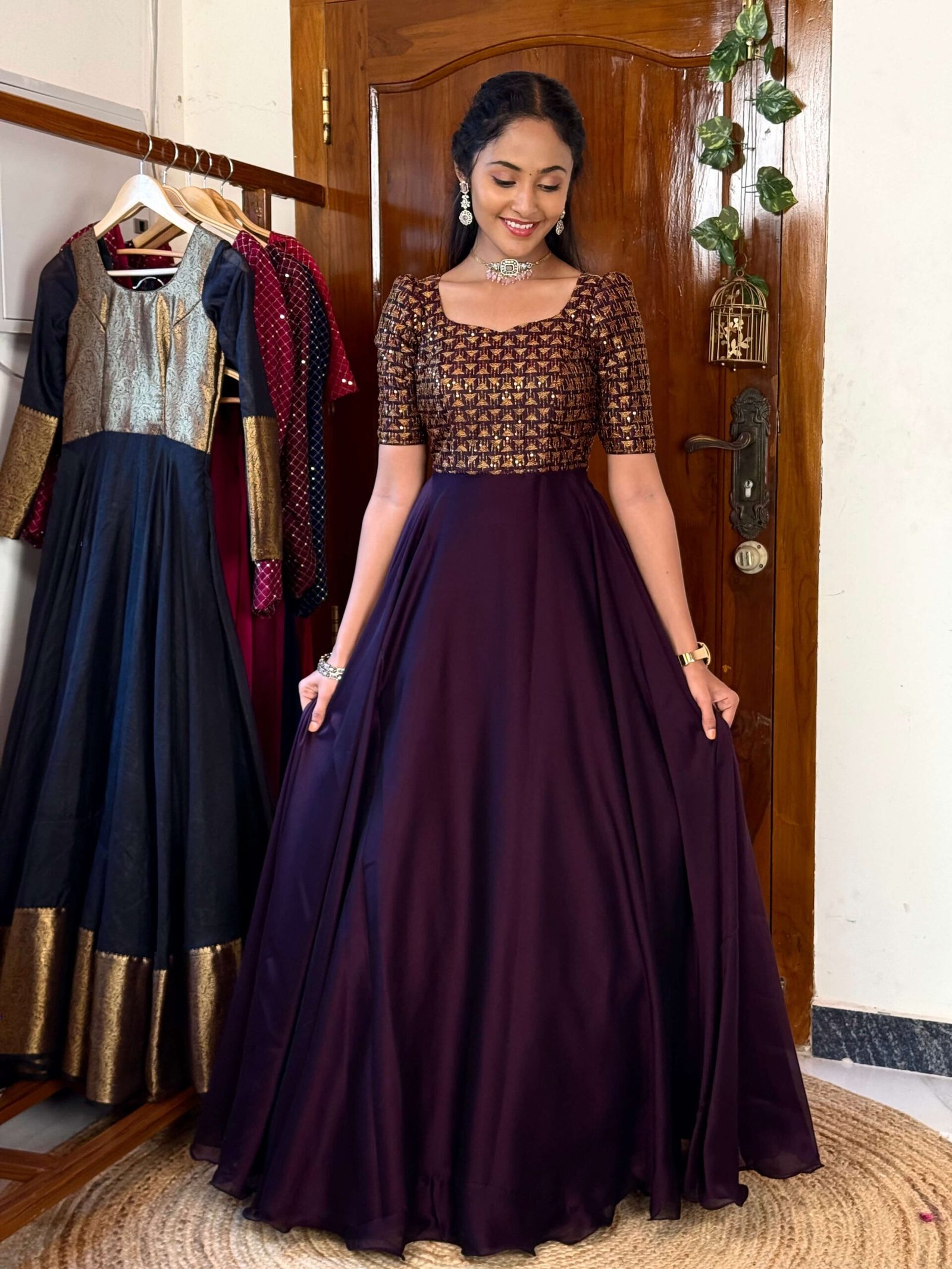 Hazel java plum maxi SC059 - Image 2