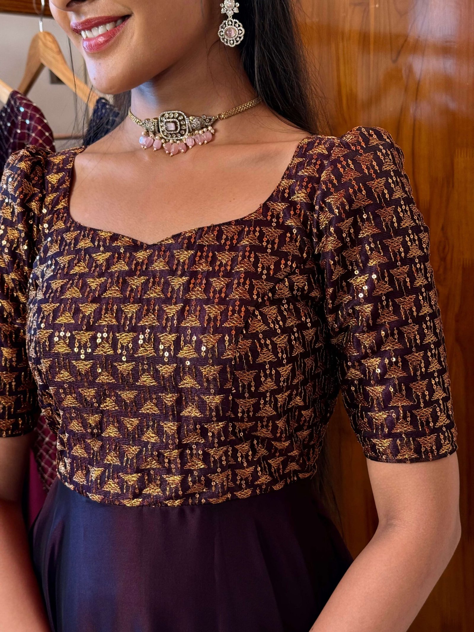 Hazel java plum maxi SC059 - Image 3