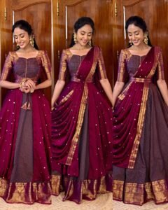 4 in 1 Dreamy layers Purple and Wine SC091